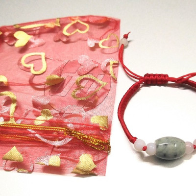 vòng tay chỉ đỏ may mắn bình an kèm túi đỏ làm quà tặng - 2 lu thống