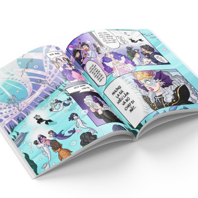 Cuộc Phiêu Lưu Của Thuyền Trưởng Sinbad - Đại Chiến Nàng Tiên Cá (Truyện Tranh Màu)