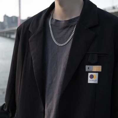 Dây chuyền nam titan cao cấp đẹp sang trọng inox thép không gỉ lặc trangsucpt kích cỡ 9mm PTDCNA02