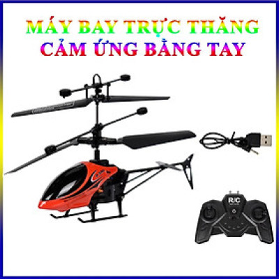 Đồ Chơi Máy Bay Trực Thăng Cảm Ứng Bằng Tay