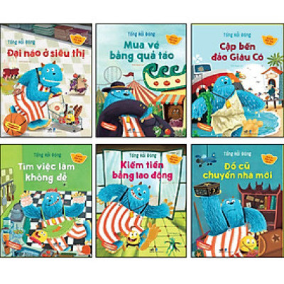 Bộ Sách "Quản Trị Tiền Bạc Từ Nhỏ" 6 Cuốn