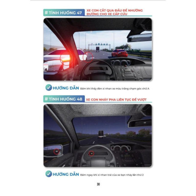 Sách 120 Câu Mô Phỏng Lái Xe Ô Tô Thi Đỗ Sau 5 Ngày Học, Tặng Kèm Tờ Biển Báo