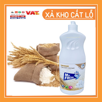 Nước rửa chén,bát Hương Cam Mr.Fresh 800ml