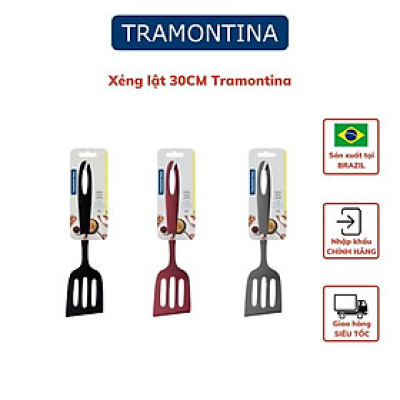 Xẻng Lật Thức Ăn Xẻng Xào Tramontina 30cm Chất Liệu Nhựa PA An Toàn Chịu Nhiệt Nhập Khẩu Brazil