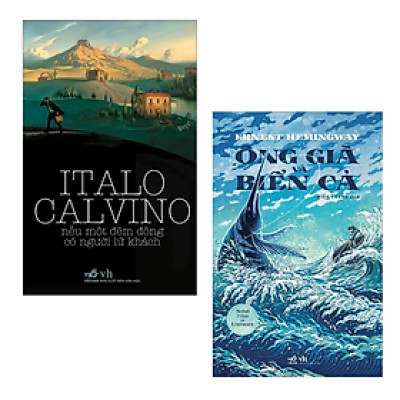 Combo 2 Cuốn Tiểu Thuyết Hay: Ông Già Và Biển Cả+ Nếu Một Đêm Đông Có Người Lữ Khách