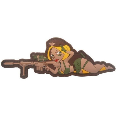 Patch_miếng dán PVC nữ chiến binh bikini