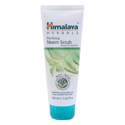 Kem Tẩy Da Chết Neem Cho Da Thường Đến Da Dầu Himalaya Herbals (100ml)