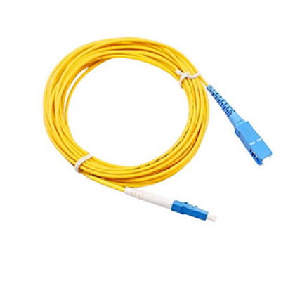 Ugreen UG70597NW217TK 5M LC-SC Màu vàng Cáp nhảy quang Single mode Simplex Fiber - HÀNG CHÍNH HÃNG