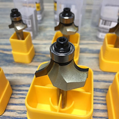 Mũi phay, mũi soi, mũi cắt vát cạnh tròn lồi 1/4"x5/16""(R=3.97mm) ARDEN