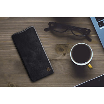 Bao da SamSung Galaxy A52, A72  dạng mở ngang có ngăn đựng thẻ ATM QIN - Hàng Nhập Khẩu