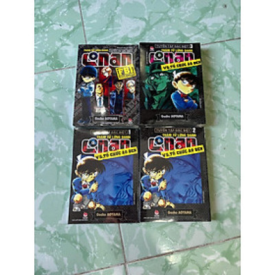 Truyện tranh Thám Tử Lừng Danh Conan - Vs.Tổ Chức Áo Đen trọn bộ 5 tập (Chang Book)