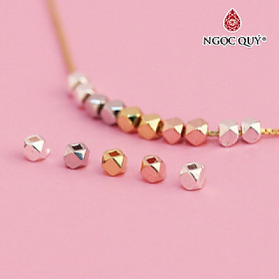 Combo 10 viên bi đa giác - Ngọc Quý Gemstones