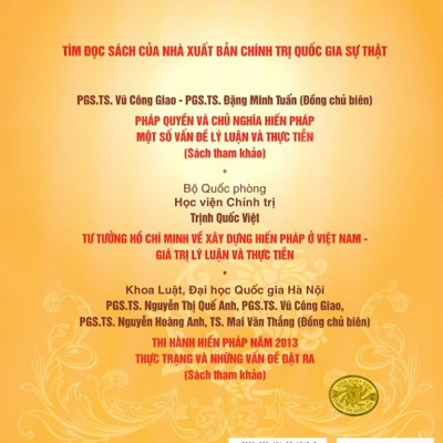 Tư Tưởng Hồ Chí Minh Về Lập Hiến Nội Dung Và Giá Trị