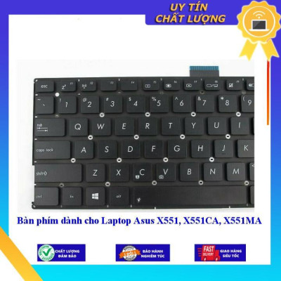 Bàn phím dùng cho Laptop Asus X551 X551CA X551MA - Hàng Nhập Khẩu New Seal
