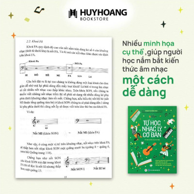 Sách - Tự Học Nhạc Lý Cơ Bản - Huy Hoàng Bookstore