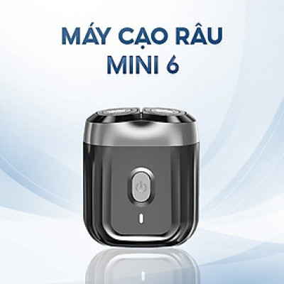 Máy cạo râu XM Enchen Mini 6 lưỡi dao kép mỏng, chống nước IPX7, pin sử dụng đến 2 tháng - Hàng nhập khẩu