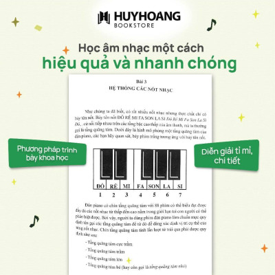 Sách - Tự Học Nhạc Lý Cơ Bản - Huy Hoàng Bookstore