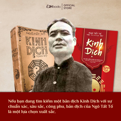 Sách- Kinh Dịch Trọn Bộ, Bìa Cứng (Ngô Tất Tố)- Sách Phong Thủy Kinh Dịch (Tái bản 2019)- 2HBooks