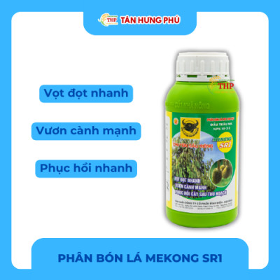 Phân Bón Lá Sinh Học Đầu Trâu MK 10-3-2 MeKong SR1 (Chuyên Sầu Riêng) 500ml 
