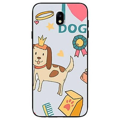 Ốp lưng dành cho Samsung J3 Pro - J7 Pro - J5 Prime - J7 Prime mẫu Cún Đeo Vương Miệng
