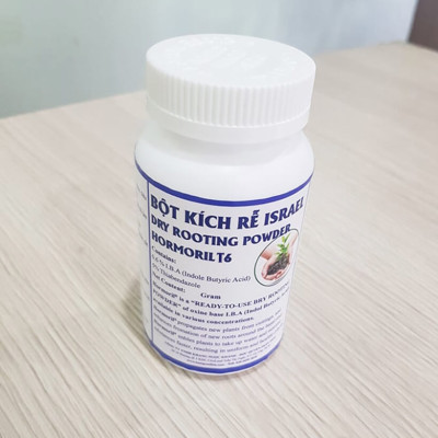 Tự Giâm Chiết Hoa Hồng tại nhà bằng Bột Kích rễ có trị nấm bệnh nhập khẩu Israel ( Hủ 100gr) dành cho cây thân gỗ hiệu quả và sát khuẩn vết cắt