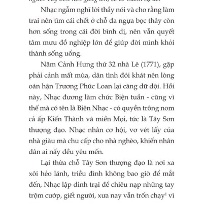 Chuyện Vua Quang Trung - bản in 2024