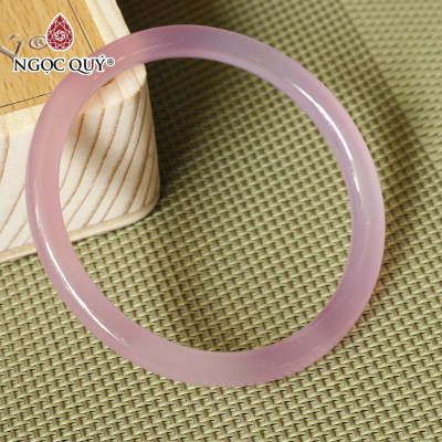 Vòng tay chalcedony hồng - Ngọc Quý Gemstones