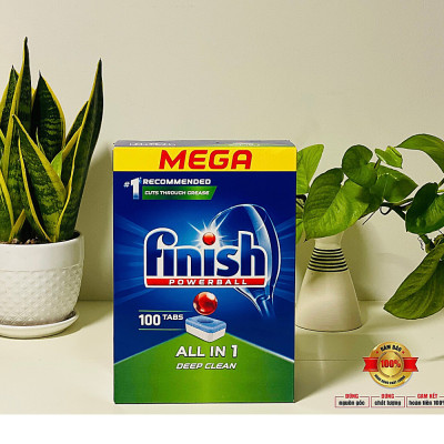 Viên Finish All in 1 hộp 100 viên