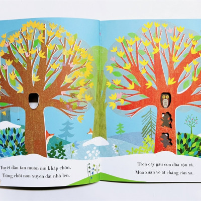 [THIÊN NHIÊN DIỆU KỲ] - Mùa Đến, Mùa Đi - Cây - Sách Song Ngữ