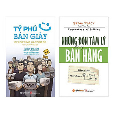 Combo Tỷ Phú Bán Giày (Tái Bản 2018) + Những Đòn Tâm Lý Trong Bán Hàng (Tái Bản 2018) (2 Cuốn)