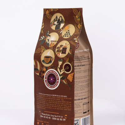 Cà phê xay nguyên chất Sữa đá 2 hương vị hài hòa theo phong cách Ý, hậu vị kéo dài, phù hợp với phái nam - 250g