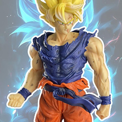 Mô Hình Songoku Siêu Ngầu 42Cm Mô hình Dragon Ball Cao Cấp, Figure Mô Hình Anmie 7 Viên Ngọc Rồng Songoku