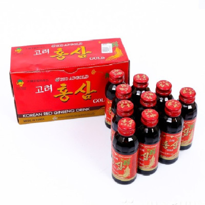 Nước uống hồng sâm 10 lọ x 100ml 