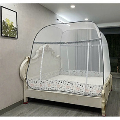 Màn Chụp , Mùng Chụp Cao Cấp Mộc Miên Đỉnh Rộng - Kích Thước 1,8mx2m - 2 cửa ( Hà Nội )