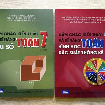 Sách - Combo Nắm chắc kiến thức và kĩ năng Toán 7 ( tập 1 + 2 )