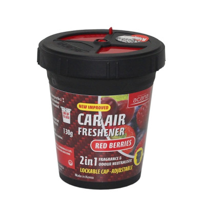 Sáp thơm khử mùi giảm Say Xe ô tô Korea 130Gr (Nhiều mùi)