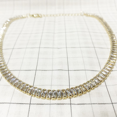 Dây chuyền vòng cổ pha lê sang trọng