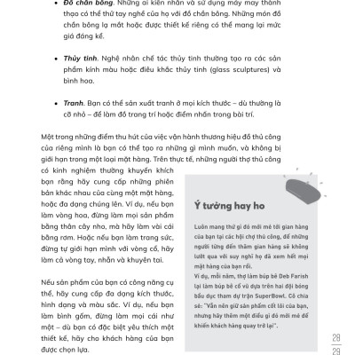 Hashtag No.6 Craft - Khởi Sự Kinh Doanh Sản Phẩm Thủ Công