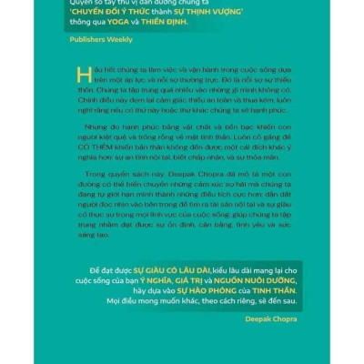 Thịnh Vượng  - Con Đường Dẫn Đến Sự Giàu Có Và Sung Túc Từ Bên Trong (PNB)