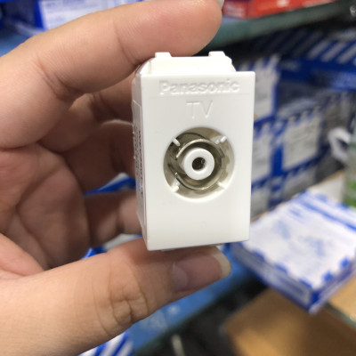 Ổ cắm anten TV Panasonic WEV-2501SW Wide - Hàng chính hãng