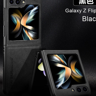 Ốp lưng da cho Samsung Galaxy Z Flip 7 / Flip 6 hiệu X-Level cao cấp - Hàng chính hãng