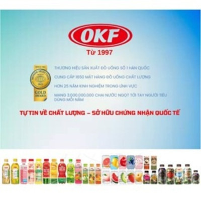 Nước lê vàng lô hội OKF Hàn Quốc 500ml