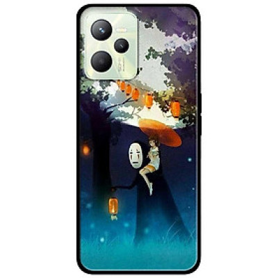 Ốp lưng dành cho Realme C35 - Realme Narzo 50A Prime mẫu Thiếu Nữ Dù Vàng