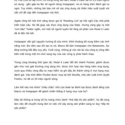 LOVED - Marketing Cho Sản Phẩm Công Nghệ - Định Hình Cách Thế Giới Nghĩ Về Bạn