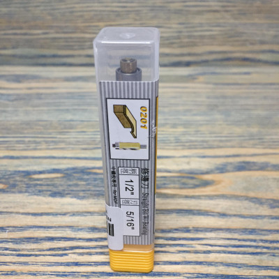 Mũi phay, mũi soi, mũi cắt cạnh thẳng ổ bi 1/2"x5/16" (D=7.94mm) Arden