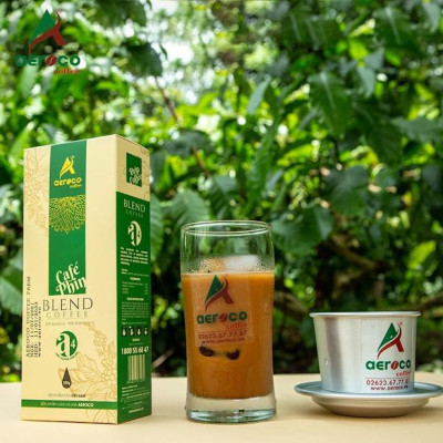 Đặc Sản Buôn Mê Thuột - Cà Phê Đặc Sản Aeroco A4, Hộp 250G, Pha Phin, Nguyên Chất 100% Rang Mộc Hậu Vị Ngọt Thơm Quyến Rũ