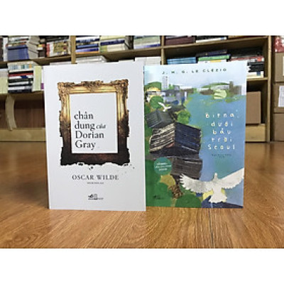 Combo sách Chân dung Doria Gray + Bitna dưới bầu trời Seoul 