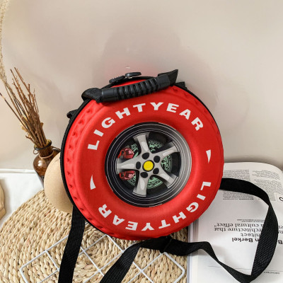 Balo Cho Bé Từ 1 Đến 6 Tuổi Đi Học hình lốp xe ô tô Chống Thấm Nước - BEE GEE HS1036A