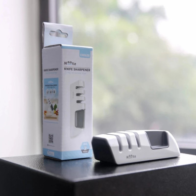 Dụng cụ mài dao 3 trong 1 chuyên dụng đa năng Hàn Quốc nhỏ gọn thời trang