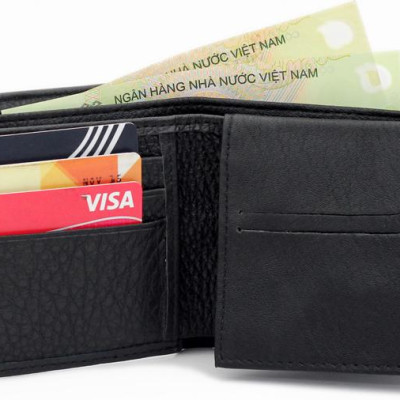 Ví nam da bò AT Leather - R02